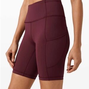 Lululemon Fast and Free 6” Running Shorts | Shade Cool Cassis